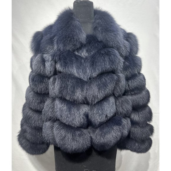 Navy Fox Jacket / Vest (117147) - Picture 1 of 3